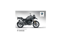 BMW R1250 GS - Navod na pouzivanie SK 2018-1